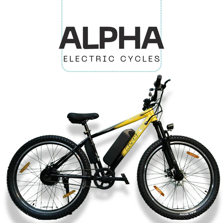Virtus Motors: Alpha M 27.5 Electric Bike – 250W Motor, 7-Speed Shimano Gears, Dual Disc Brakes | Powerful and Efficient E-Bike