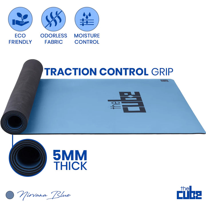 The Cube Club Prana PU Yoga Mat – With Bag