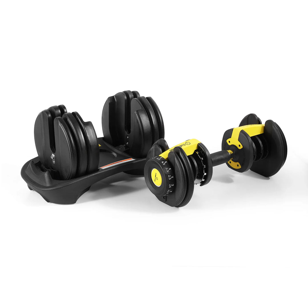 Adjustable Powerbells (Pair) – Rapid-Dial Compact Dumbbells for Home & Strength Training (24 kg / 40 kg)