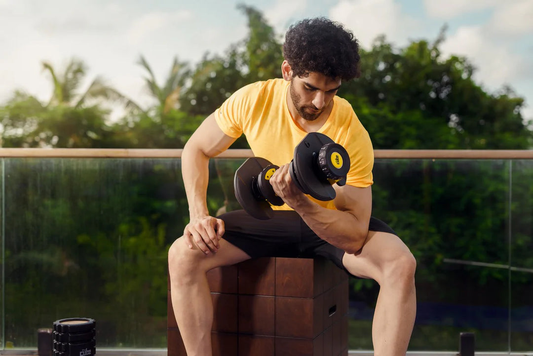 Adjustable Powerbells (Pair) – Rapid-Dial Compact Dumbbells for Home & Strength Training (24 kg / 40 kg)