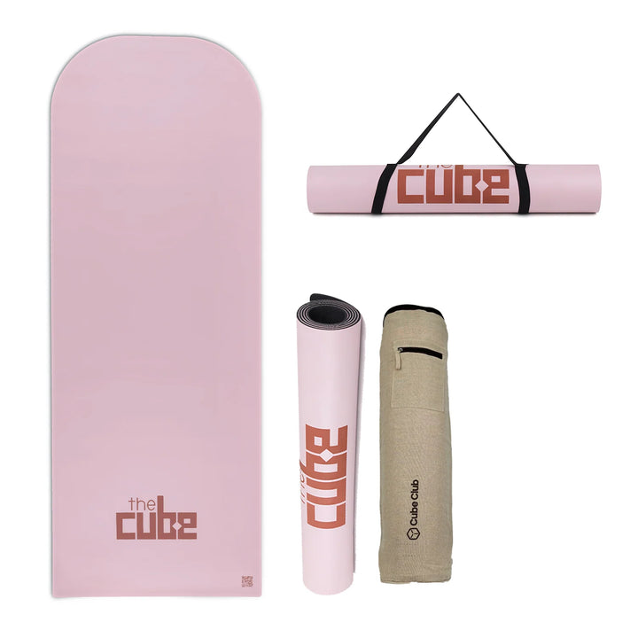 The Cube Club Prana PU Yoga Mat – With Bag