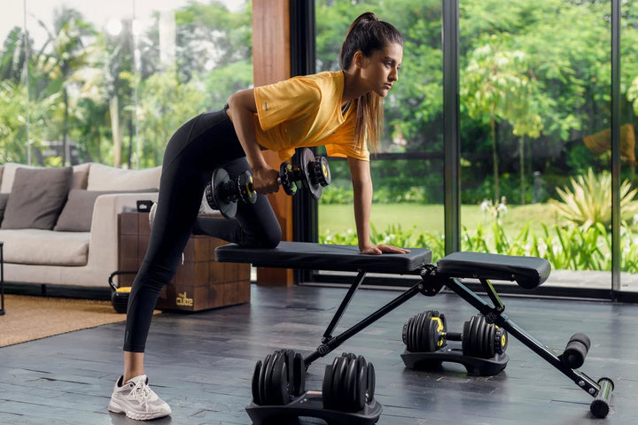 Adjustable Powerbells (Pair) – Rapid-Dial Compact Dumbbells for Home & Strength Training (24 kg / 40 kg)