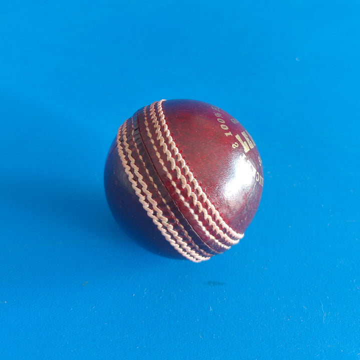 Actifyz Red Leather Cricket Ball – 4-Piece Hand Stitched | Test & League Grade (Box of 6)