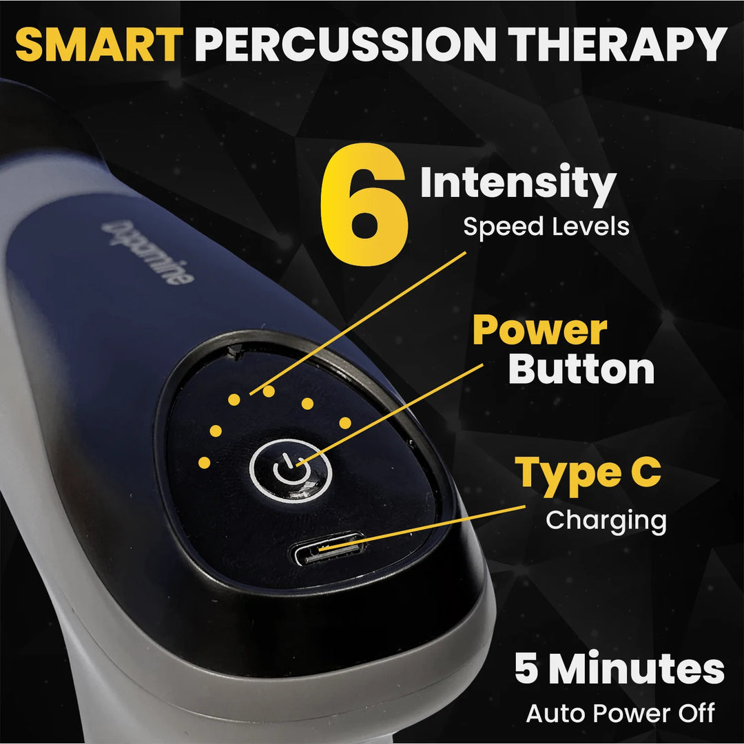 Pulse Therapy Pro Massage Gun | 6-Speed Deep Tissue Recovery Device