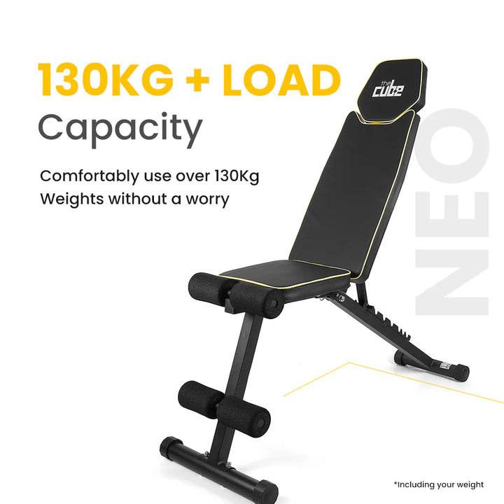 Foldable Bench Neo | Adjustable, Compact & 8-Level Gym Bench for Home Workouts