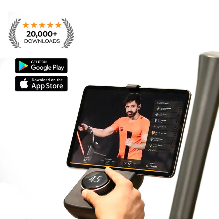 The Flexnest: Flextrainer+ Advanced Smart Elliptical Trainer with App Integration for Full-Body Cardio