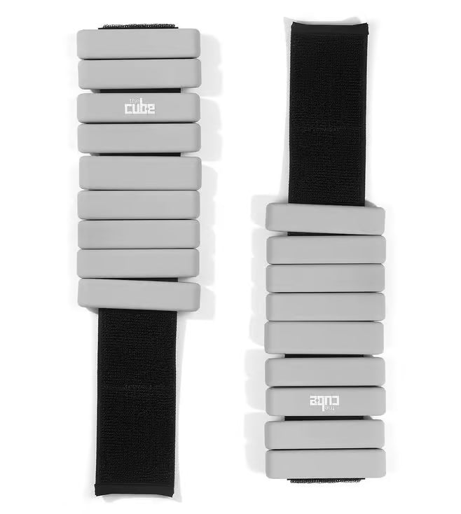 Cube Cuffs (Pair) – Sleek 4 lbs Wrist & Ankle Weights for Everyday Strength