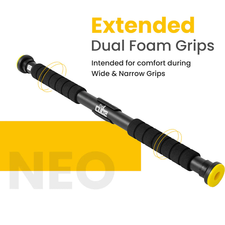 The Cube Club Pull Up Bar Neo Big | Adjustable Doorway Bar (90–115 cm)