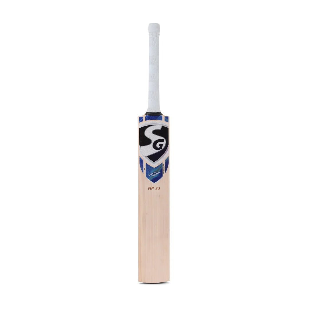 SG HP 33 English Willow Cricket Bat - Top Grade 1 with Str8Bat Sensor | Premium Performance & Precision