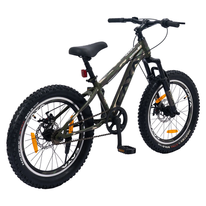 CAYA Warrior 20 Unisex Kids Cycle - Sturdy & Stylish 20-Inch Bicycle for Boys & Girls