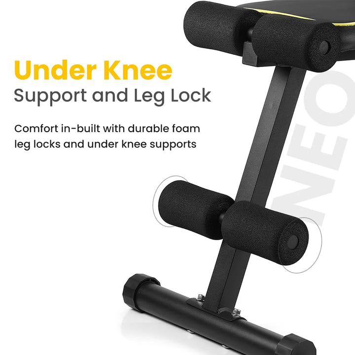 Foldable Bench Neo | Adjustable, Compact & 8-Level Gym Bench for Home Workouts
