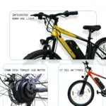 Virtus Motors: Alpha M 27.5 Electric Bike – 250W Motor, 7-Speed Shimano Gears, Dual Disc Brakes | Powerful and Efficient E-Bike