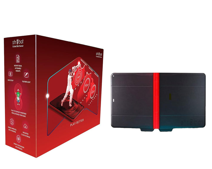 Str8bat Cricket Bat Sensor – 3D Batting Performance Tracker