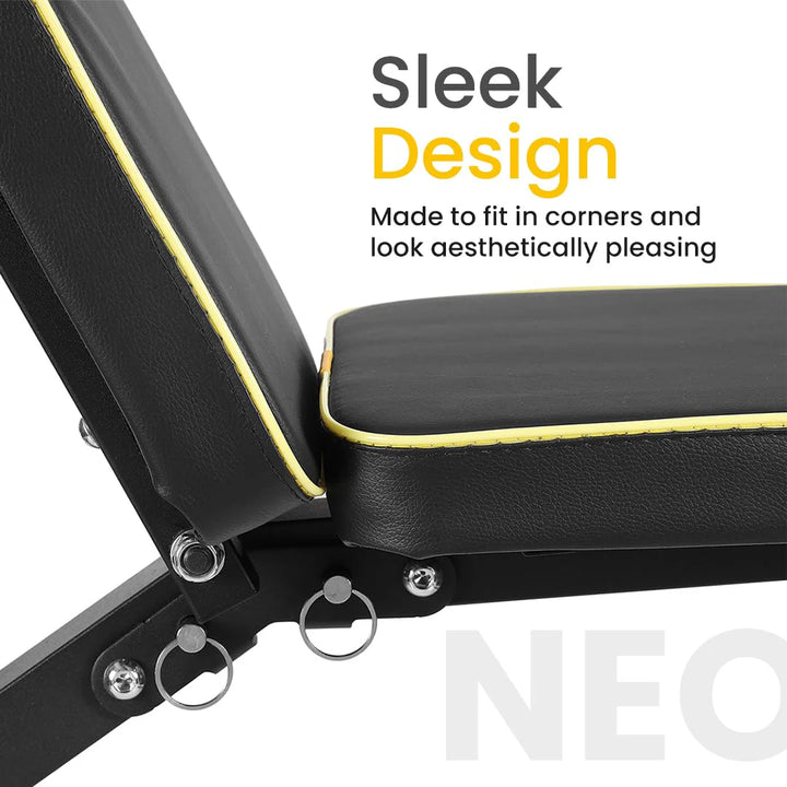 Foldable Bench Neo | Adjustable, Compact & 8-Level Gym Bench for Home Workouts