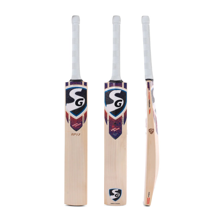 SG RP 17 English Willow Cricket Bat - Grade 1, World’s Finest with Str8Bat Sensor | Superior Stroke Play & Performance