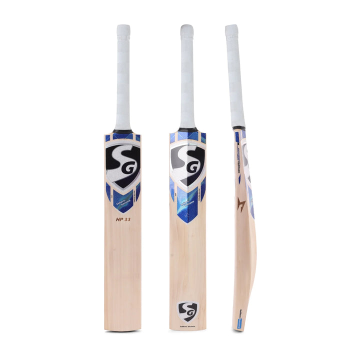 SG HP 33 English Willow Cricket Bat - Top Grade 1 with Str8Bat Sensor | Premium Performance & Precision