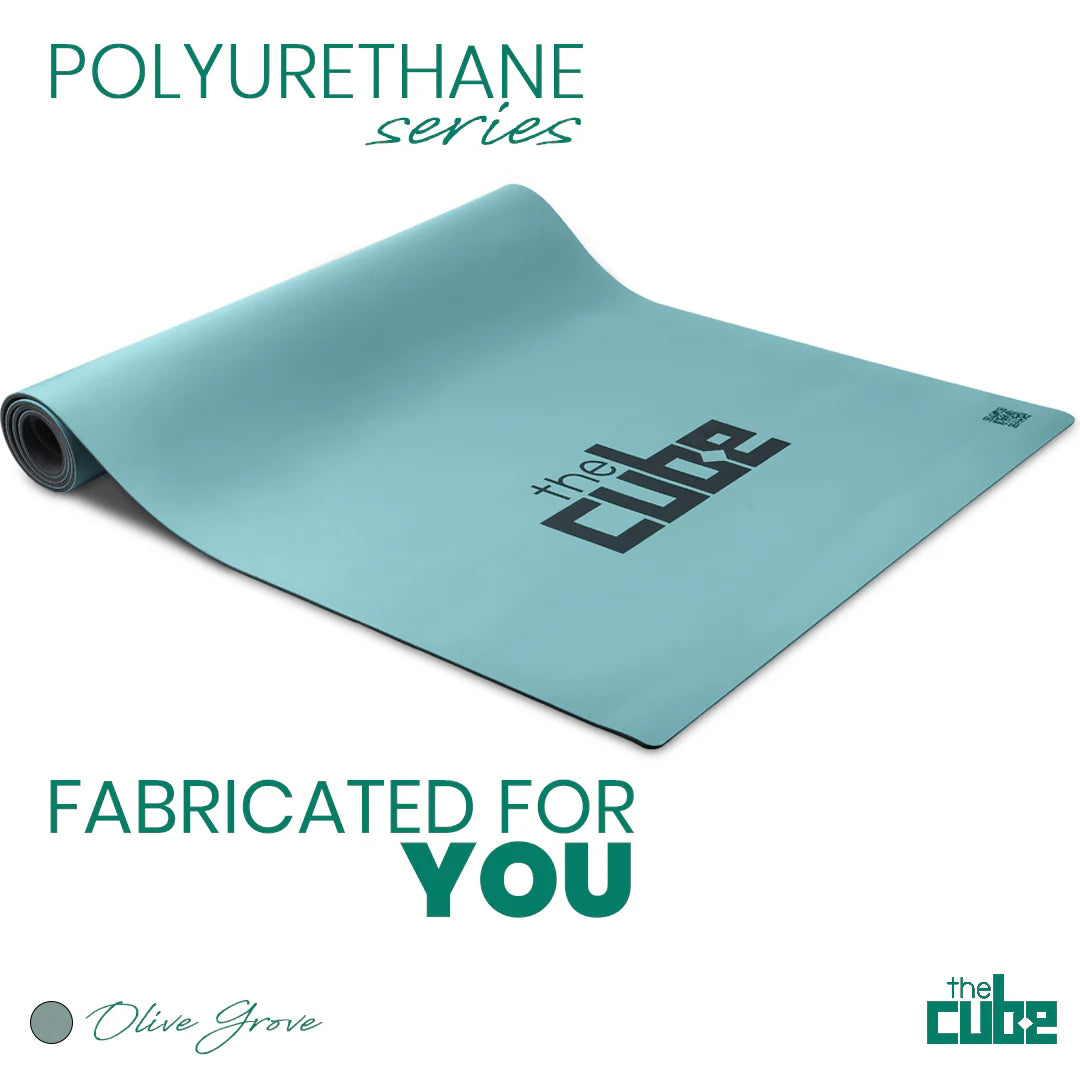 The Cube Club Prana PU Yoga Mat – With Bag