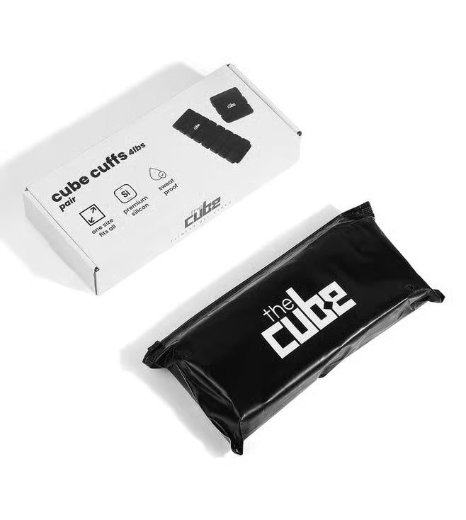 Cube Cuffs (Pair) – Sleek 4 lbs Wrist & Ankle Weights for Everyday Strength