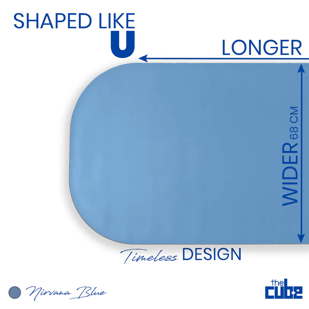 The Cube Club Prana PU Yoga Mat – With Bag