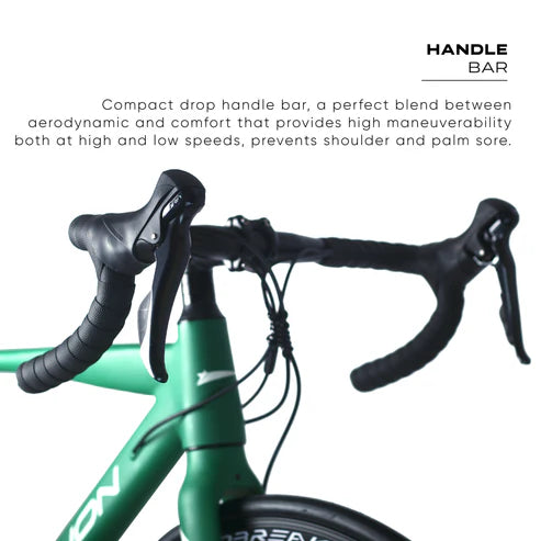 Battalion Bikes: R25 Road Bike – Lightweight Alloy Frame, 18-Speed Shimano Sora Performance Bicycle