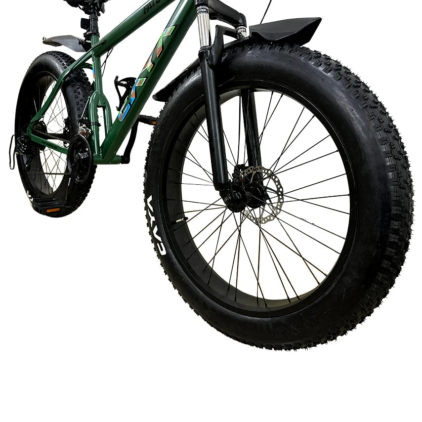 Caya Bikes: FatGrip 19 21-Speed Fat Tire Mountain Bike for Adults – Ultimate Off-Road Cycle in India