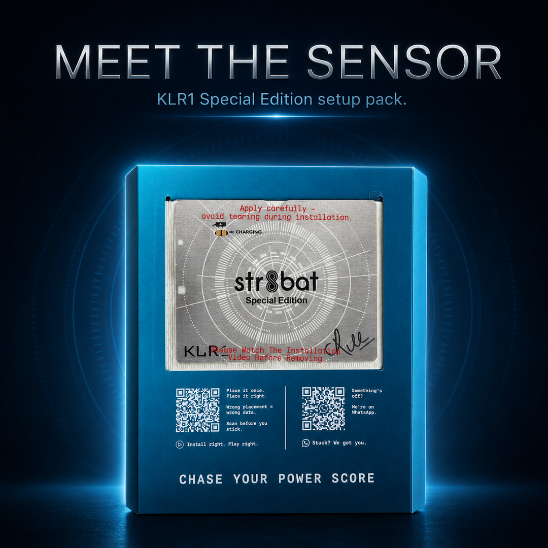KLR-1 Str8bat Pro Cricket Bat Sensor: Limited Edition