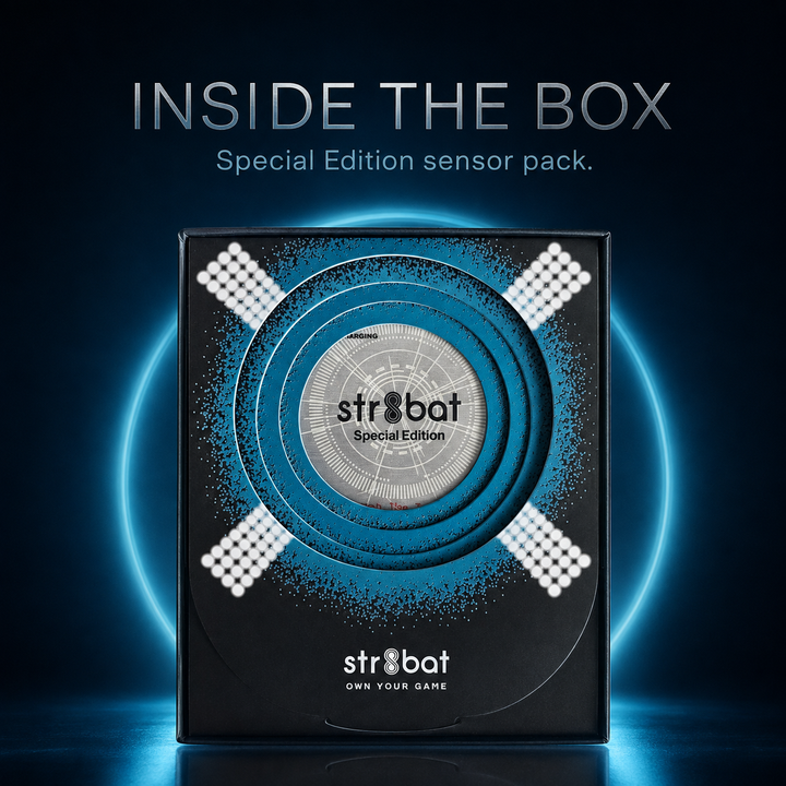 KLR-1 Str8bat Pro Cricket Bat Sensor: Limited Edition