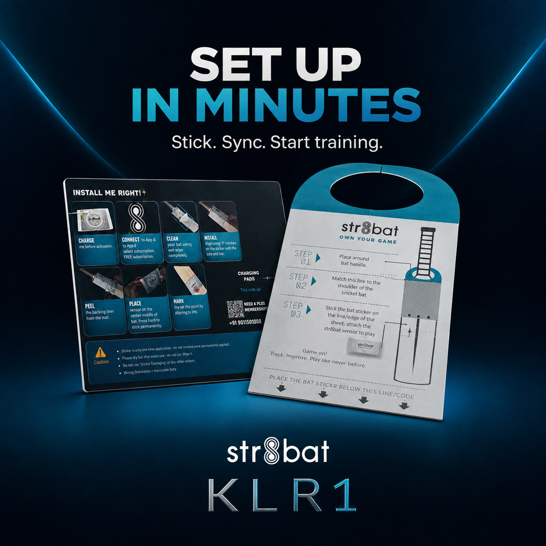 KLR-1 Str8bat Pro Cricket Bat Sensor: Limited Edition