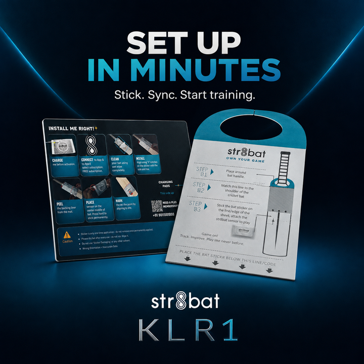 KLR-1 Str8bat Pro Cricket Bat Sensor: Limited Edition
