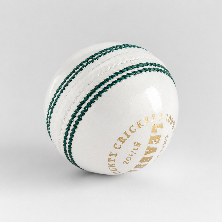 Actifyz White Leather Cricket Ball construction