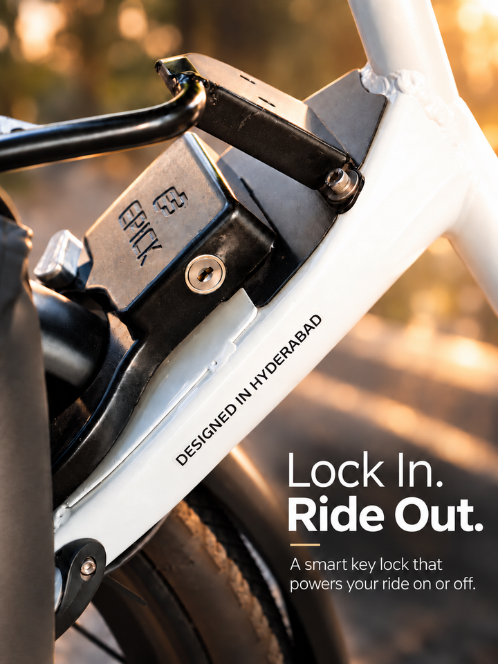 Epick Z1 Smart Electric Bike – Up to 120 km Pedal-Assist Range