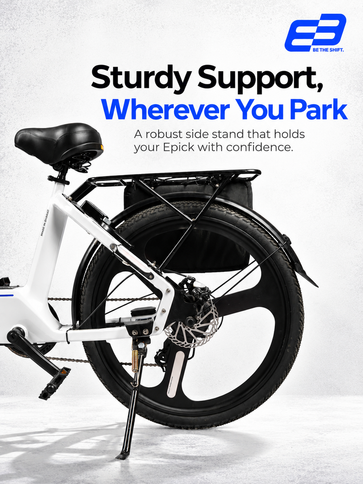 Epick Z1 Smart Electric Bike – Up to 120 km Pedal-Assist Range