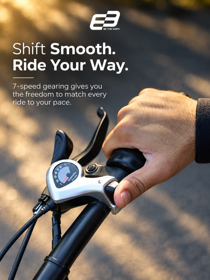 Epick Z1 Smart Electric Bike – Up to 120 km Pedal-Assist Range