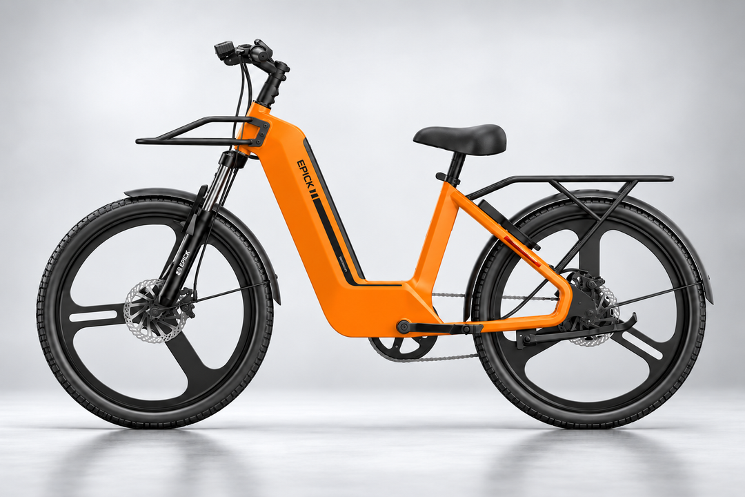 Epick Z1 Smart Electric Bike – Up to 120 km Pedal-Assist Range