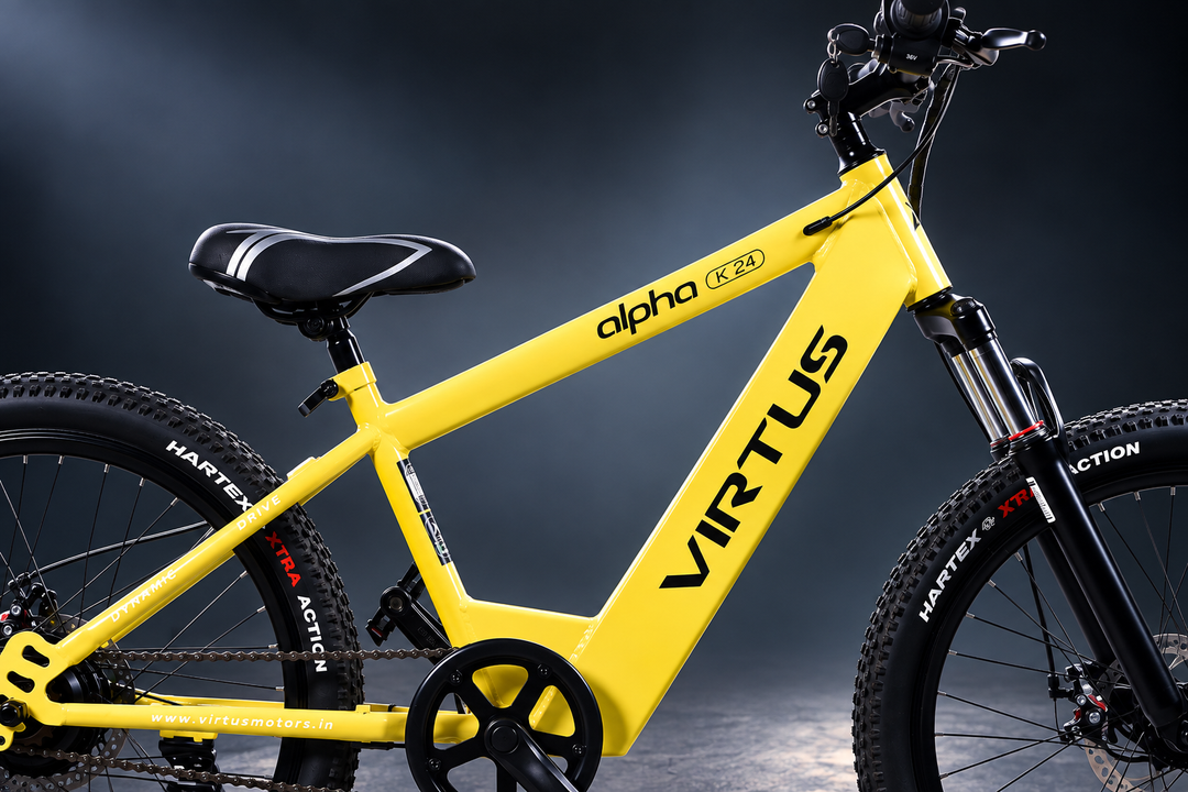 Virtus Motors Alpha K24 Electric Cycle – 24″ | 250W | Up to 40 km Range