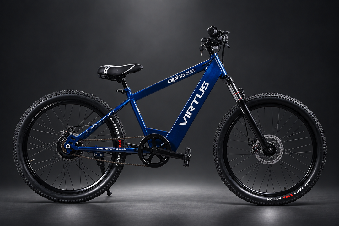 Virtus Motors Alpha K24 Electric Cycle – 24″ | 250W | Up to 40 km Range