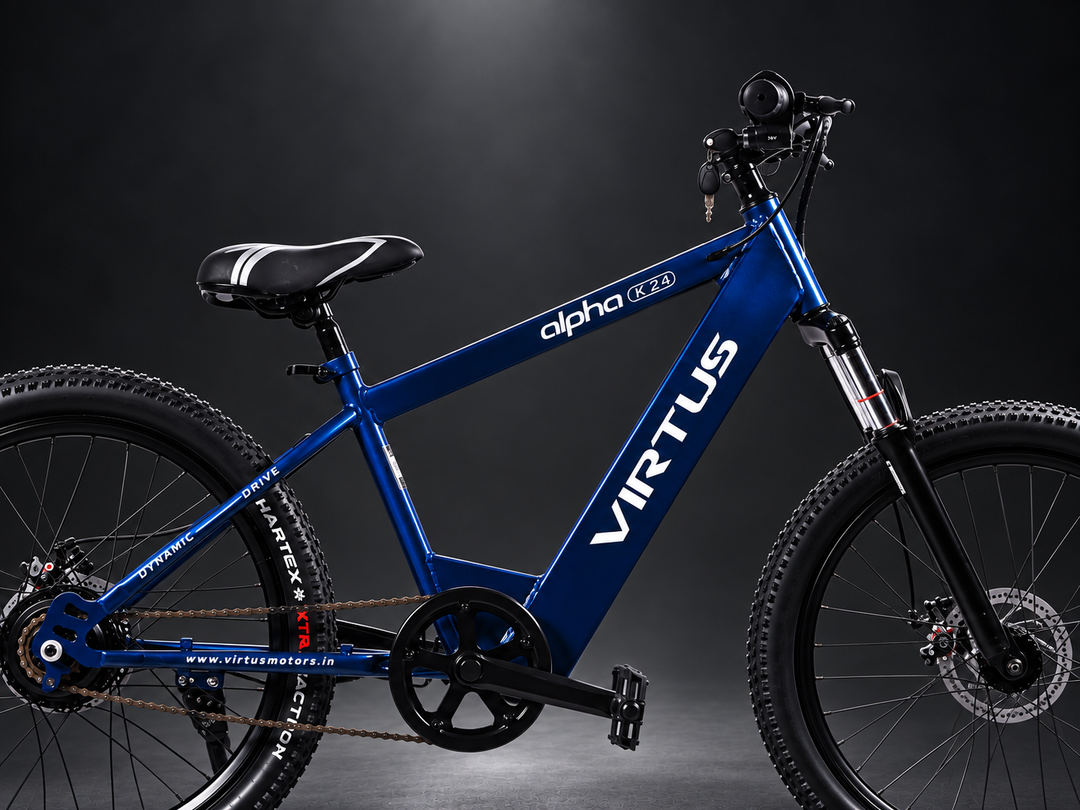 Virtus Motors Alpha K24 Electric Cycle – 24″ | 250W | Up to 40 km Range