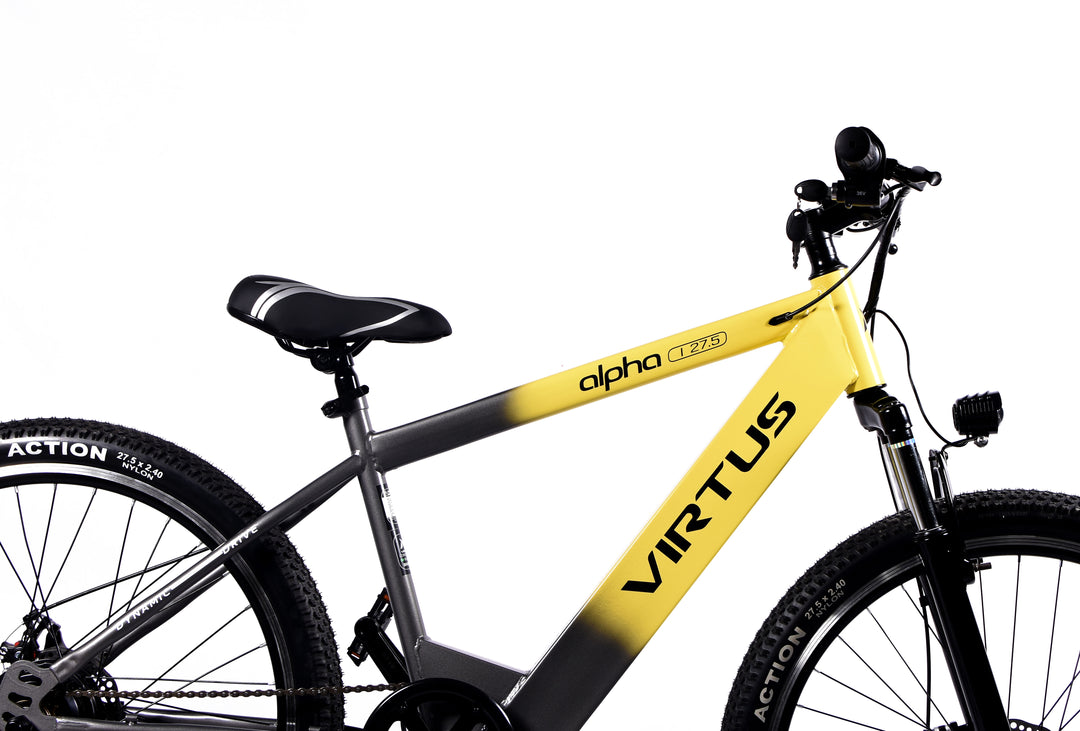 Virtus Motors Alpha I 27.5 – 27.5″ Electric Cycle for Urban & Adventure Rides