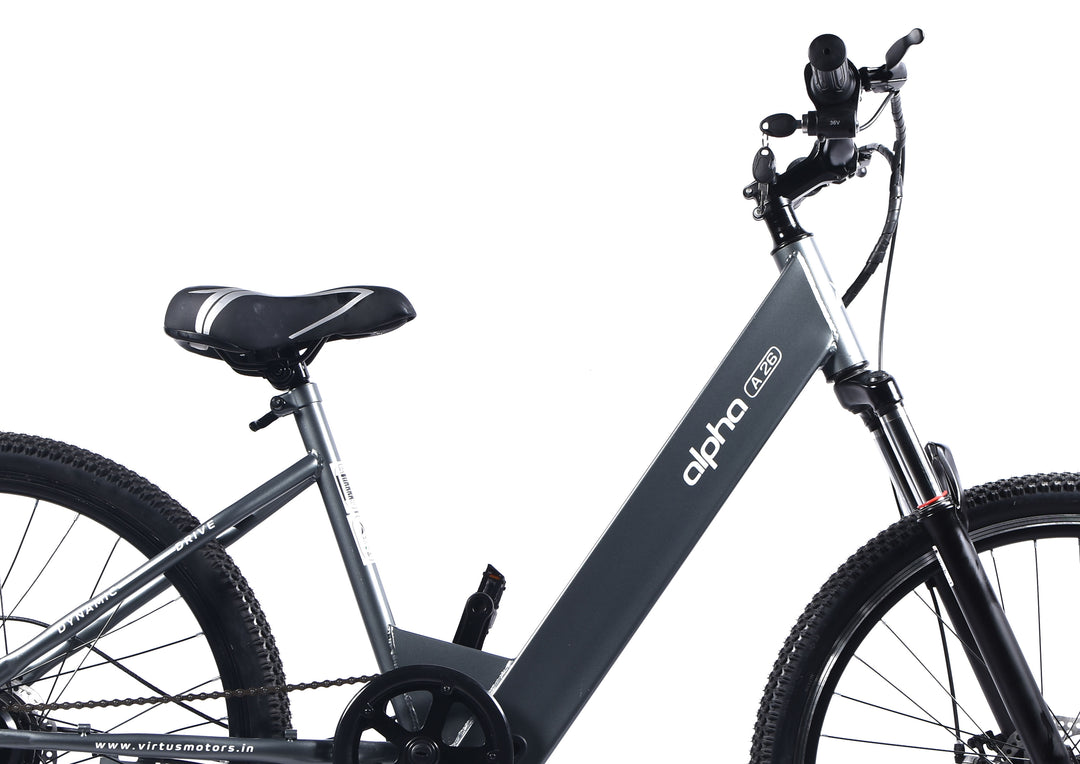 Virtus Motors Alpha A 26 – Step-Through 26″ Smart Electric Cycle for Everyday City Rides