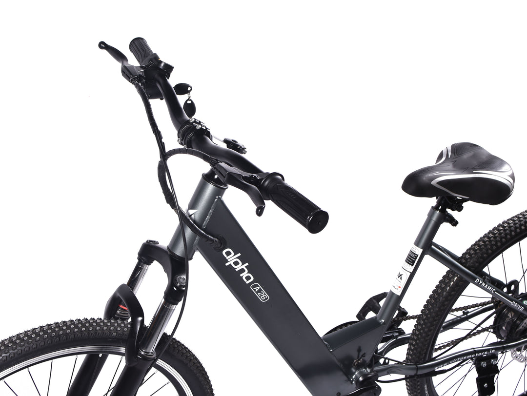 Virtus Motors Alpha A 26 – Step-Through 26″ Smart Electric Cycle for Everyday City Rides