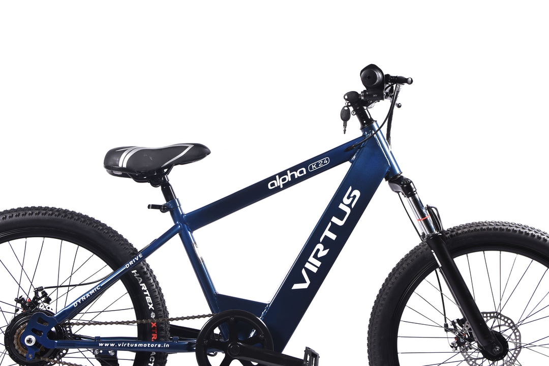 Virtus Motors Alpha K 24 – Compact 24″ Smart Electric Cycle for Everyday City Rides