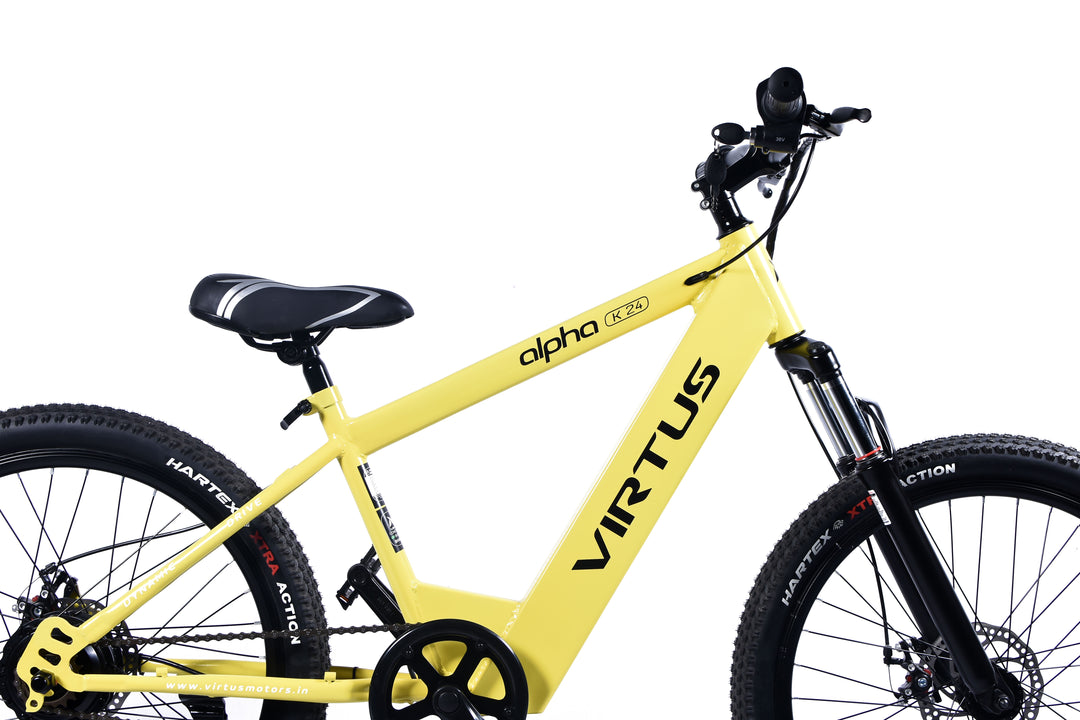 Virtus Motors Alpha K 24 – Compact 24″ Smart Electric Cycle for Everyday City Rides