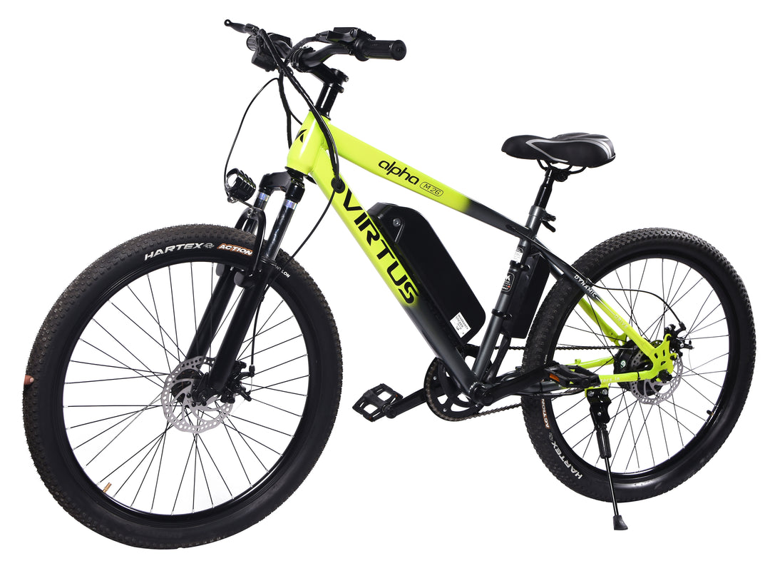 Virtus Motors Alpha M 26 – 26″ Electric Cycle with Removable Battery & 5-Level Assist