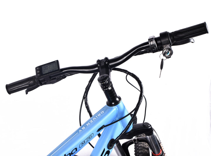 Virtus Motors Alpha M 26 – 26″ Electric Cycle with Removable Battery & 5-Level Assist