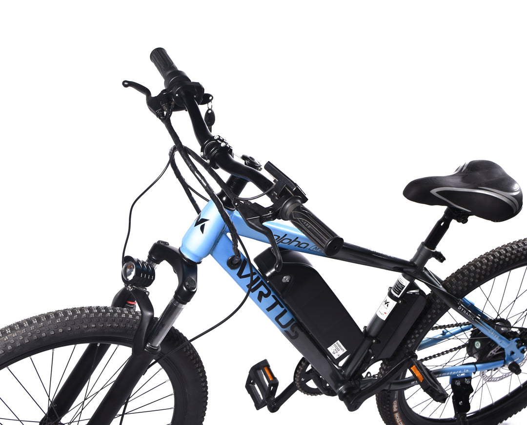 Virtus Motors Alpha M 26 – 26″ Electric Cycle with Removable Battery & 5-Level Assist