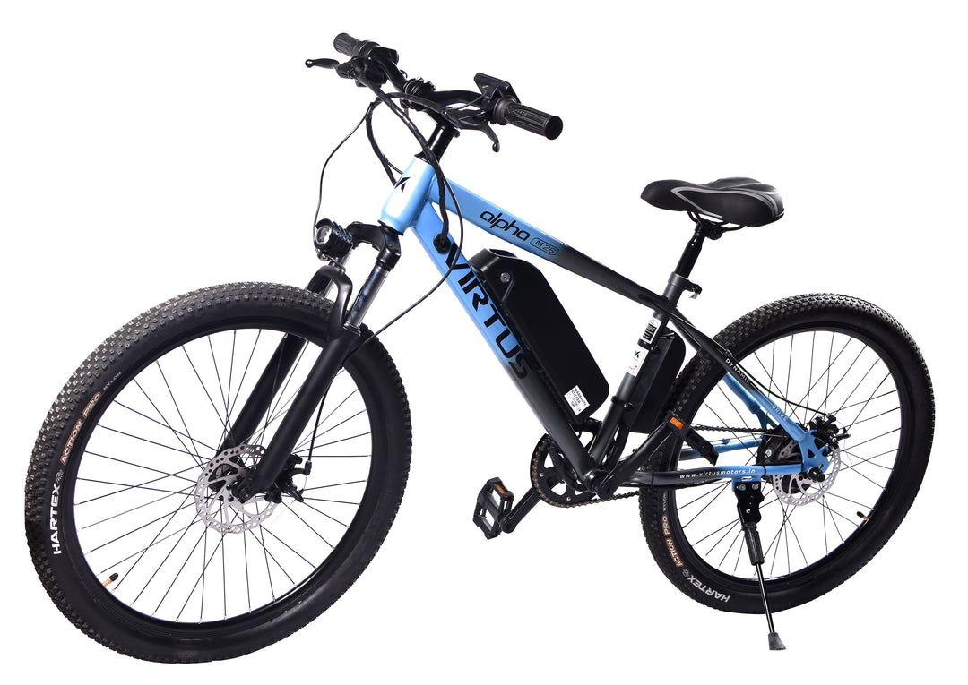 Virtus Motors Alpha M 26 – 26″ Electric Cycle with Removable Battery & 5-Level Assist