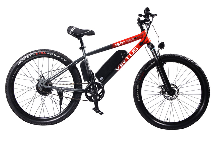 Virtus Motors Alpha M 27.5 – 27.5″ Smart Electric Cycle with Removable Battery & 3-Level Pedal Assist