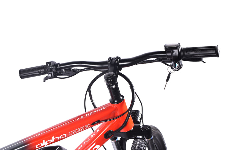 Virtus Motors Alpha M 27.5 – 27.5″ Smart Electric Cycle with Removable Battery & 3-Level Pedal Assist