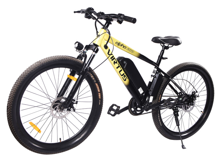 Virtus Motors Alpha M 27.5 – 27.5″ Smart Electric Cycle with Removable Battery & 3-Level Pedal Assist