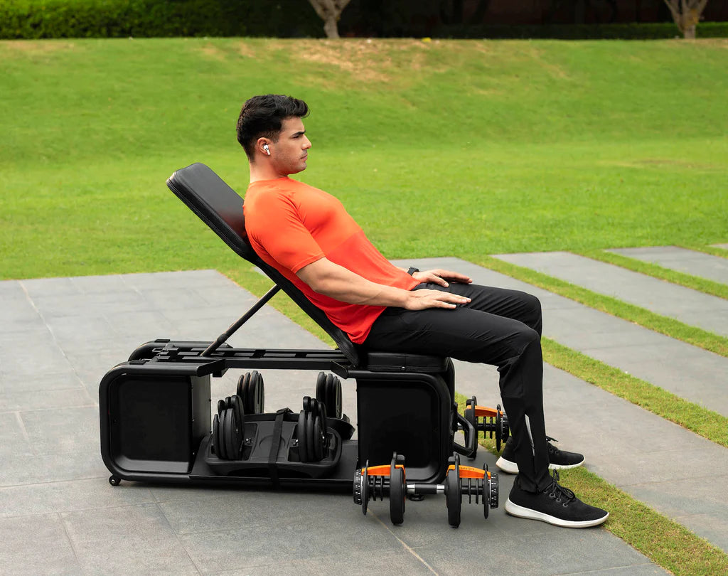 The Flexnest: The Flexbench Pro – Adjustable Home Gym Bench for Strength Training